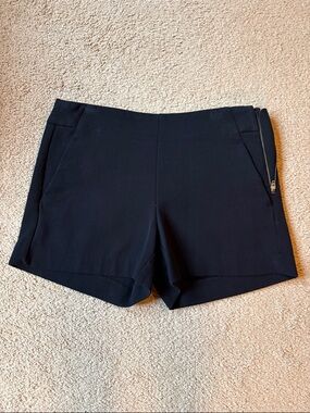 Banana Republic Black High Waist Tailored Shorts